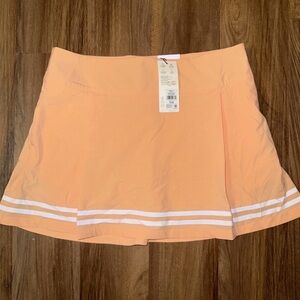 Womens CALIA by Carrie Underwood Truelight Golf Athletic Peach Skirt Skort Sz 8